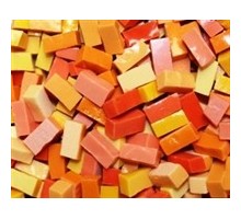 Mosaico Smalti Amarillos Y Naranjas (100 Grs)