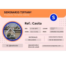 Seminario Tiffany - Terrario Casita - 21 De Septeimbre.