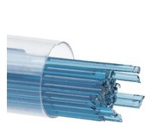 Filati De Vidrio Azul Turq. Transparente 15cm X 2mm