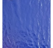 Vidrio Artesanal Azul Cobalto 13,5 X 27 Cm